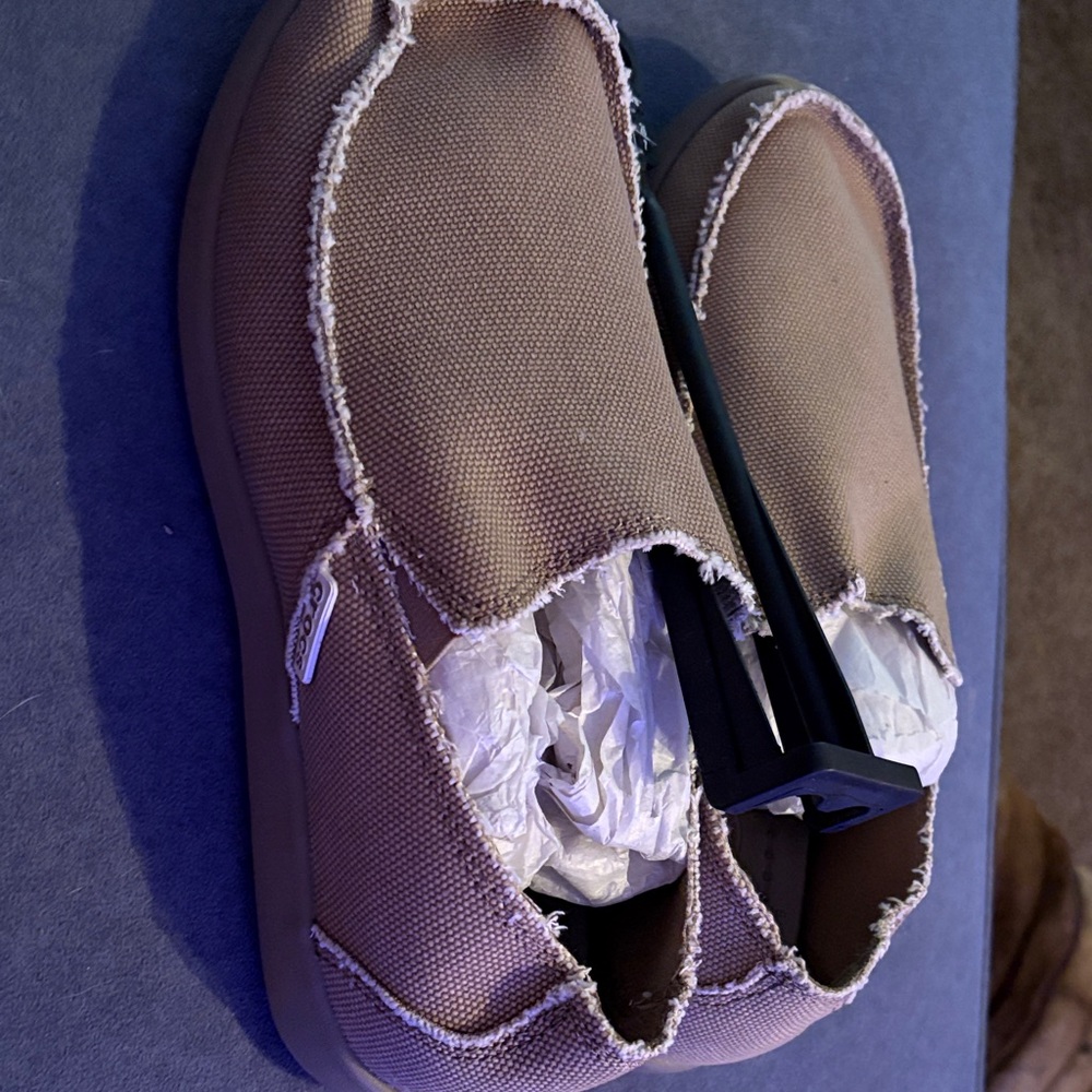 CROCS Tan Slip-On Shoes